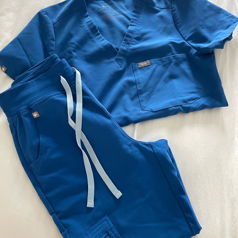 Royal Blue FIGS Scrubs
